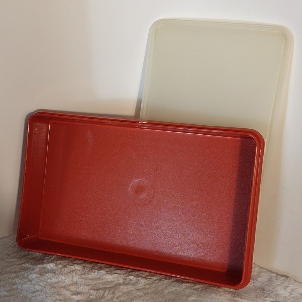Vtg. Tupperware Rectangle Meat Storage Container - Picture 4 of 6